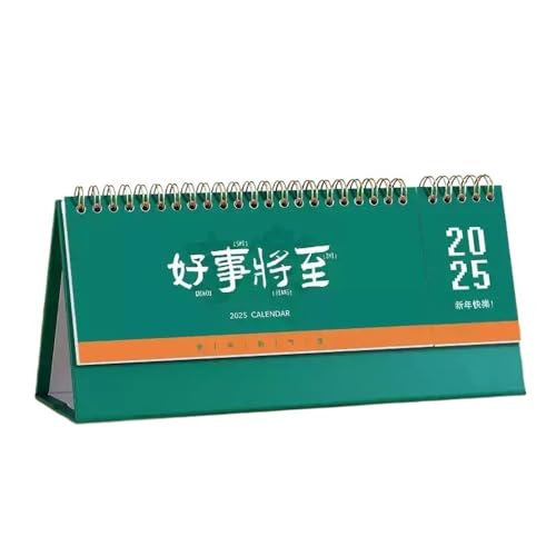 Chinesischer Mondkalender, Langer Desktop-Organizer, Desktop-Büro, Arbeit, Notizblock, Lochkarte, Jahr der Schlange, Business, horizontales Desktop-Geschenk(D) von SBJKLYRN