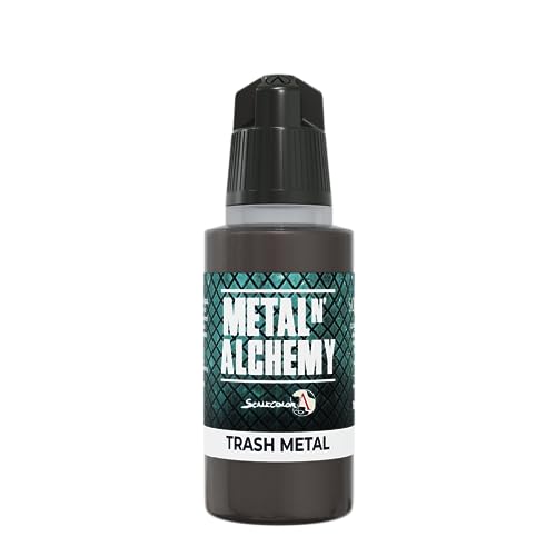 ScaleColor – Acrylfarbe – METAL'N Alchemy Thrash Metal – SC-64 17 ml Flasche von SCALE75