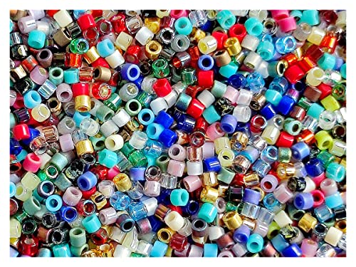 20 g Delica Rocailles 10/0, Miyuki Japanische Perlen, Mix 2 von SCARA BEADS GET INSPIRED