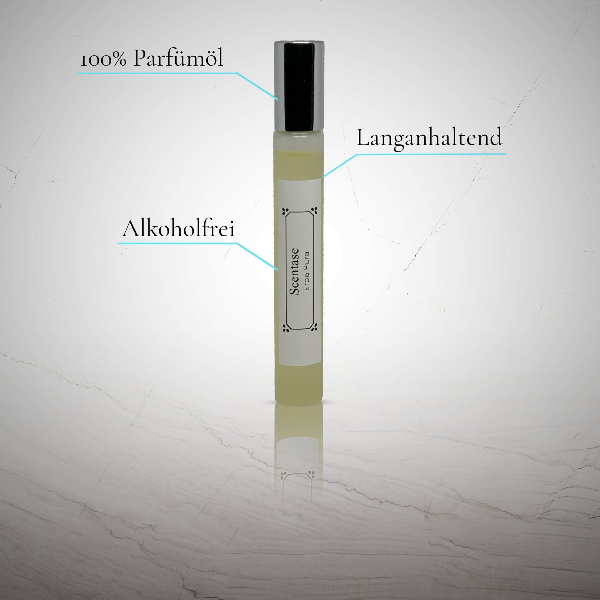 Ebra Pura - Premium Parfümöl Alkoholfreies 10Ml Unisex Parfum Roll On Stick von SCENTASE