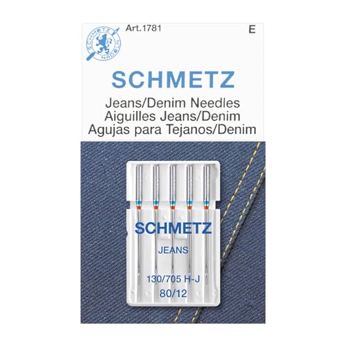 SCHMETZ Jeans Maschine Nadeln 80/12-5er pack von Euro-Notions