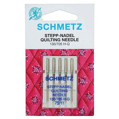 Schmetz 130-705Q-75 Nadel, Metal, Silber, 75-11 Größe, 5 Count von SCHMETZ