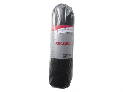 SCHOELLER Garn Record 210 Schwarz 100% Baumwolle 2.5 mm von SCHOELLER