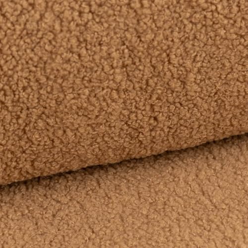 Boucle Stoff Teddystoff Kunstfell Teddy Fur uni camel 1,5m Breite Boucle Stoff Teddystoff Kunstfell Teddy Fur uni camel 1,5m Breite von SCHÖNER LEBEN.