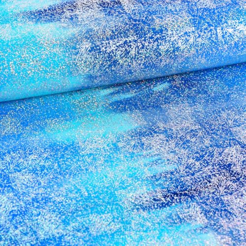 SCHÖNER LEBEN. Jerseystoff Stretch Jersey Glitzer Neonfarben blau 1,5m Breite SCHÖNER LEBEN. Jerseystoff Stretch Jersey Glitzer Neonfarben blau 1,5m Breite von SCHÖNER LEBEN.