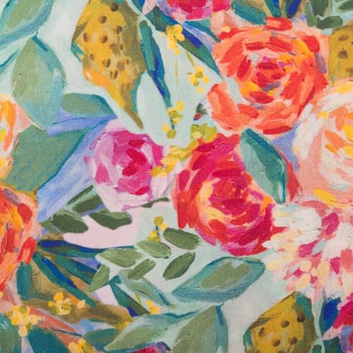 SCHÖNER LEBEN. Viskose Stoff Bekleidung Blumenstrauss Blüten Digitaldr. bunt 1,4m Br. SCHÖNER LEBEN. Viskose Stoff Bekleidung Blumenstrauss Blüten Digitaldr. bunt 1,4m Br. von SCHÖNER LEBEN.