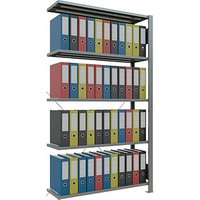 SCHULTE Anbau-Schwerlastregal MULTIplus 150 17722 silber 100,0 x 30,0 x 180,0 cm von SCHULTE