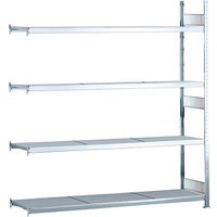 SCHULTE Anbau-Weitspannregal WS 2000 15603 silber 225,0 x 50,0 x 250,0 cm von SCHULTE