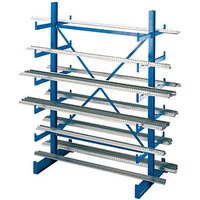 SCHULTE Schwerlastregal K1000 14490 enzianblau 125,0 x 100,0 x 200,0 cm von SCHULTE