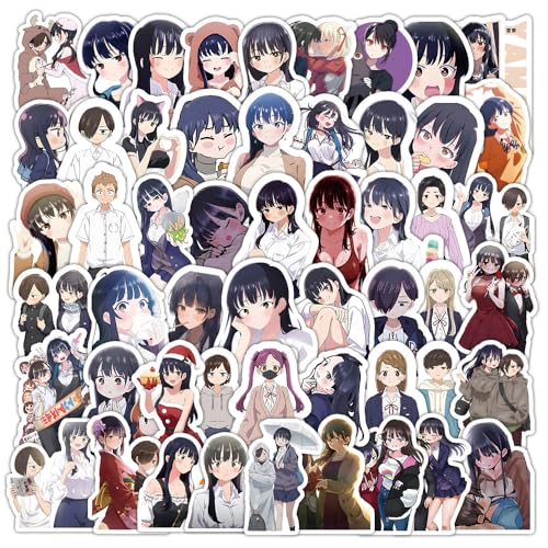 53pcs Anime Manga The Dangers in My Heart Merch Yamada Anna Sticker Water Assistant von SCISSH