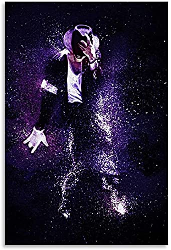 5D Diamant Painting Set FüR Erwachsene Und Kinder Bestes Hintergrundbild für Michael Jackson DIY Diamond Painting Kristall Strass Diamant Stickerei GemäLde 11.8"x15.7"(30x40cm) Kein Rahmen von SDDLW1990