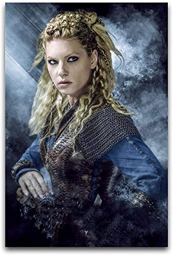 5D Diamant Painting Set FüR Erwachsene Und Kinder Wikinger Lagertha DIY Diamond Painting Kristall Strass Diamant Stickerei GemäLde 11.8"x15.7"(30x40cm) Kein Rahmen von SDDLW1990