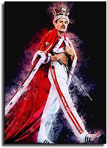 5d Diamond Painting Diamant Bilder FüR Erwachsene Und Kinder Freddie Mercury Queen-Bild DIY Kreuzstich Arts Craft Kristall Strass Stickerei 11.8"x15.7"(30x40cm) Kein Rahmen von SDDLW1990