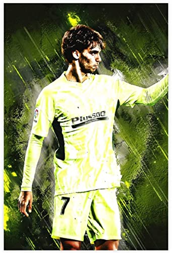 5d Diamond Painting Diamant Bilder FüR Erwachsene Und Kinder Fußballspieler Fußballspieler Joao Felix Sports DIY Kreuzstich Arts Craft Kristall Strass Stickerei 11.8"x15.7"(30x40cm) Kein Rahmen von SDDLW1990