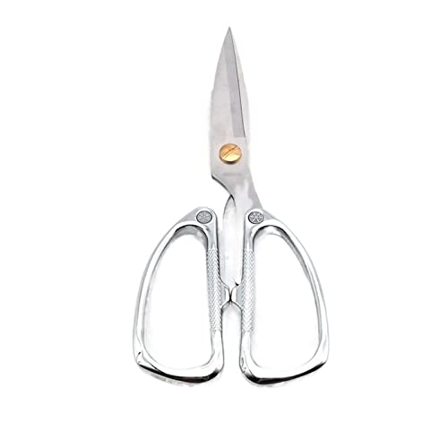 SDEFRGT Schere Gold Küche Grill Küche Haus Strong Legierung Scissors Tailoring Huhn Scissors Stahl Schneiden(Silber) von SDEFRGT