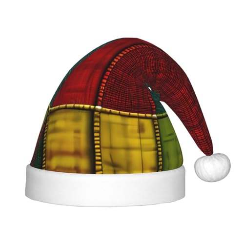 Afrikanischer Stil Patchwork 1 Druck Outdoor Weihnachten Kopfbedeckung Xmas Partys Personalisierte Weihnachtsmannmützen Xmas Accessoires von SDFHU