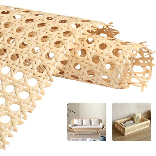 SDLDEER Wiener Geflecht 40x300 CM, Wasserdicht PE Rattan Gurtband, Schimmelfest Handgemachtes Rattan Möbeldekoration, DIY Wabengeflecht Stuhlflechtrohr, Flechtrohrgewebe SDLDEER Wiener Geflecht 40x300 CM, Wasserdicht PE Rattan Gurtband, Schimmelfest Handgemachtes Rattan Möbeldekoration, DIY Wabengeflecht Stuhlflechtrohr, Flechtrohrgewebe von SDLDEER