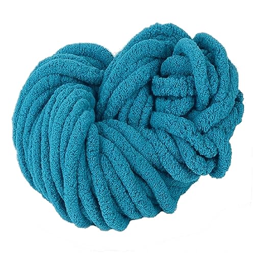 Chenille Wolle Garn grobe Wolle Decke Eisstreifen Waschbare Teppich Flauschige verdickte Chenille handgemachte Decke Garn Teppiche Herstellung weiches grobes Jumbo Garn für Armstricken ( Color : 5# , von SDNAM