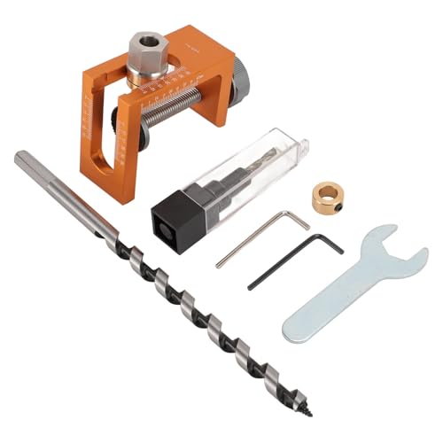 10-Mm-Dübel-Jig-Bohrmaschine Bit Kit mit Bohrer Genauer Doweling-Loch-Locator für Holzbearbeitungsprojekte für Holzdicke 15-50 Mm 10-Mm-Dübel-Jig-Bohrmaschine Bit Kit mit Bohrer Genauer Doweling-Loch-Locator für Holzbearbeitungsprojekte für Holzdicke 15-50 Mm von SEAFRONT
