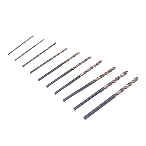 10pcs HSS-Bohrer Bit Set 0,8-3,0 Mm Dreh von SEAFRONT