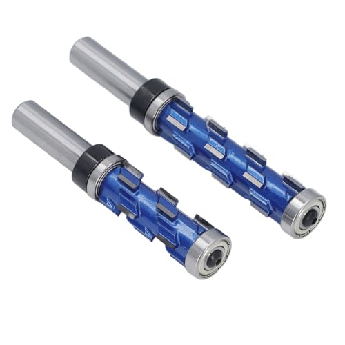 2pcs 1/2 Zoll Schaft Doppellager Router Bit Spumal Flush Trimm Bit Set Holzbearbeitungswerkzeug 3/4 -Zoll -Durchmesser 1‑11/16 und 2‑9/16 Schneidlänge 2pcs 1/2 Zoll Schaft Doppellager Router Bit Spumal Flush Trimm Bit Set Holzbearbeitungswerkzeug 3/4 -Zoll -Durchmesser 1‑11/16 und 2‑9/16 Schneidlänge von SEAFRONT