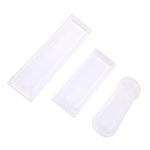 3 PCs Lesezeichenform Making Silikonform, Lesezeichenform Silikonform, Lesezeichenform Form Harz Schmuck BRÜFUNG SILICON SCHLACON SCHLUSSMARTE SCHLAFT TRANSPARENT von SEAFRONT