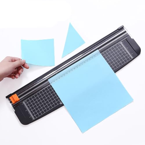 A3 Safe Slide Paper Cutter 16,5 Zoll Effizienter Manueller Papierschneider Zum Basteln, Tragbares, Leichtes Design für Unterwegs von SEAFRONT