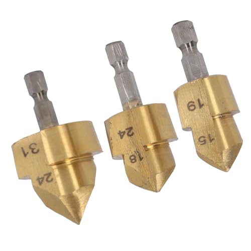 PPR-Hebebohrer-Set, Robuste Konstruktion, Scharfe Klingenkanten, 3-teiliges Set Zum Aufbohren von Löchern in Kunststoff-Wasserrohren PPR-Hebebohrer-Set, Robuste Konstruktion, Scharfe Klingenkanten, 3-teiliges Set Zum Aufbohren von Löchern in Kunststoff-Wasserrohren von SEAFRONT