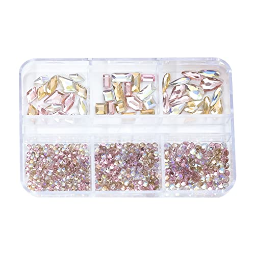 6 gemischte Strasssteine, Diamanten, 3D-Kristall für Maniküre, Kunstbedarf, Zubehör 6 gemischte Strasssteine, Diamanten, 3D-Kristall für Maniküre, Kunstbedarf, Zubehör von SEAYACK