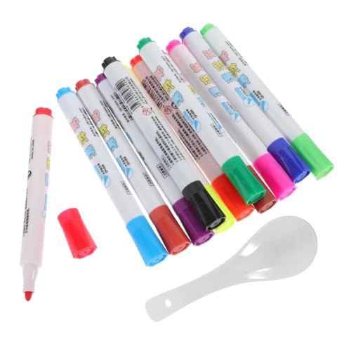 SECFOU 1 Satz Farbiger Schwebender Stift Whiteboard Marker Schulstifte Marker Für Kinder Papier Zeichenstifte Schwimmender Buchstabenstift Neon Kreidestifte Signiture Stift von SECFOU