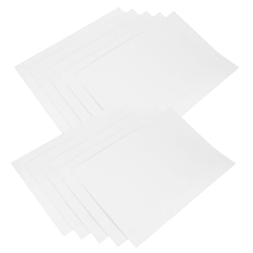 SECFOU 20 Blätter adressetiketten adressenaufkleber aufklebebuchstaben durckerpapier einschlagpapier Druckeretiketten A4 Aufkleberpapier Etikettenpapier große Aufkleber Druckerpapier PVC von SECFOU