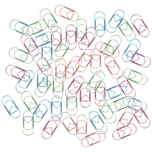 SECFOU 200st Dokument-diy-clips Datei Büroklammern Clips (klein Rechnung, Rechnung, Büroklammer Befestigungsclips Für Dokumente Journaling Papierklemme Office-datei-clip Clips Büro Metall von SECFOU