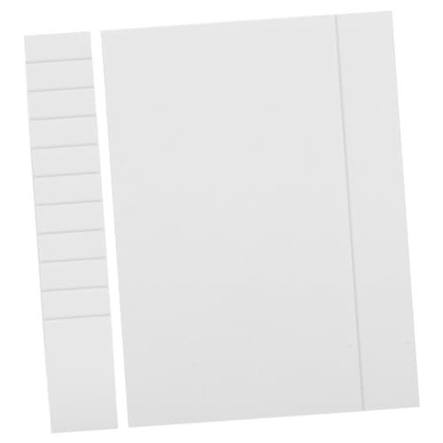 SECFOU 200st Leere Karte Memoboard Karteikarten Lernen Büro Karteikarten Blankokarten Für Die Kartenherstellung Leere Memo-karte Notizkarten Leer Lernkarten Leer Diy-karten Weiß Papier von SECFOU