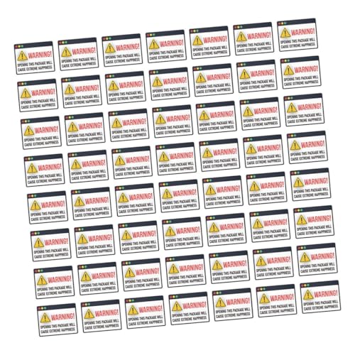 SECFOU 500 Selbstklebende Extreme Happiness Aufkleber Für Verpackungs Und Versandetiketten DIY Sealing Stickers Für Kleine Pakete Und Umschläge 226A Perfekt Für von SECFOU