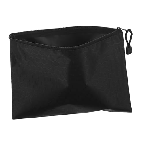 SECFOU Aufbewahrungstasche Organizer Für Studentendateien Dateiorganisator Reißverschlusstasche Zur Aufbewahrung Dokument-organizer-tasche Aktentasche Für Studenten Black Oxford-stoff von SECFOU