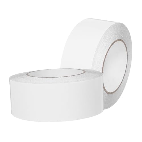 SECFOU Doppelseitiges Klebeband 50mm x Transparentes Teppichklebeband Mit Starker Haftkraft Hochwertiges Duct Tape Für Teppichverlegung Und Feste Bodenhaftung von SECFOU