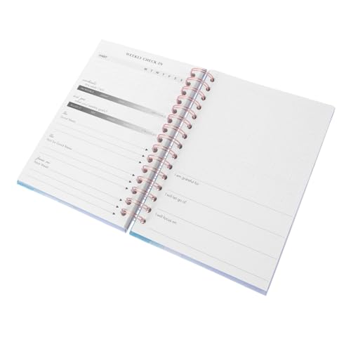 SECFOU Fitnessplan Buch fitness planer fitness-tracker fittracker notebooke nootbook Fitness-Zeitplan-Notizblock Trainingsnotizbücher für Planer Fitness-Agenda-Notizblock Tagebuch Papier von SECFOU