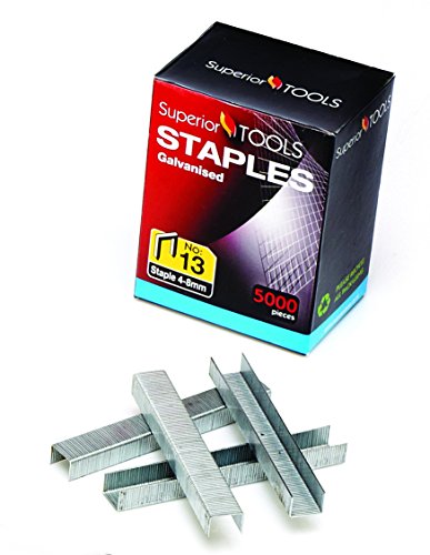 Superior Tools by Seco Galvanised Staples 13/8 (Box of 5000) von SECO