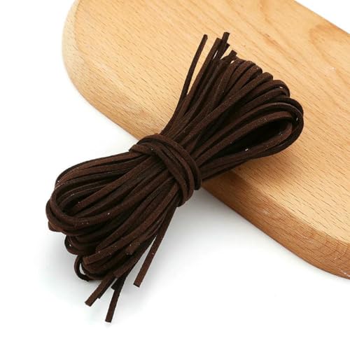 5 m/los 1 m/Streifen 2,5 mm doppelseitiges Wildleder-Handwebband, koreanischer Samt, handgefertigt, DIY-Perlenarmband, Schmuckzubehör, V156, Dunkelkaffeebraun, V156-M 5 m/los 1 m/Streifen 2,5 mm doppelseitiges Wildleder-Handwebband, koreanischer Samt, handgefertigt, DIY-Perlenarmband, Schmuckzubehör, V156, Dunkelkaffeebraun, V156-M von SEDRGH