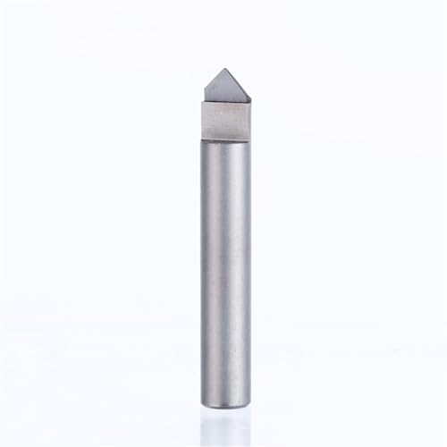 1 STÜCK CNC-Werkzeuge Fräser Diamant Marmor Schaftfräser Stein Hart Granit Schneiden Gravur Bits 30 35 40 45 Grad PCD Cutter 6mm (Size : 3675) von SEIDER