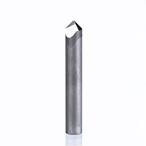 1pc CNC Fräser Schaftfräser Diamant PCD Schneidwerkzeuge Stein Marmor Granit Schneiden Gravur Bits 70 90 120 Grad 6mm 6 Kante (Size : 3691) von SEIDER