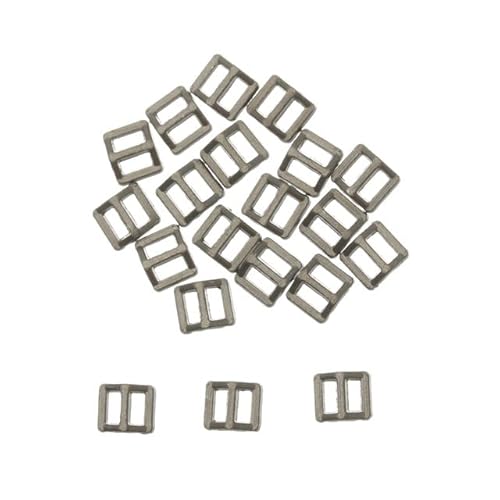 20/40Pcs 3/5/6mm Ultra-kleine Tri-Glide Gürtel Schnalle Puppe Taschen Schnallen DIY Puppe Knöpfe Schuhe Nähen Zubehör von SELCOA