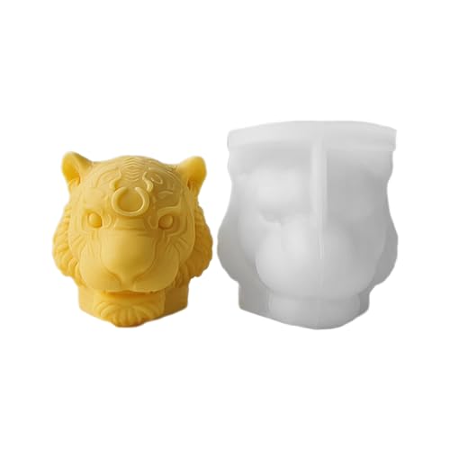 3D Tierkopf Gipsformen Halloween Silikonformen Duft Gipsharz Gussformen Für Wohnkerndiys Handwerk 3D Tierkopf Gipsformen Halloween Silikonformen Duft Gipsharz Gussformen Für Wohnkerndiys Handwerk von SELVFZ