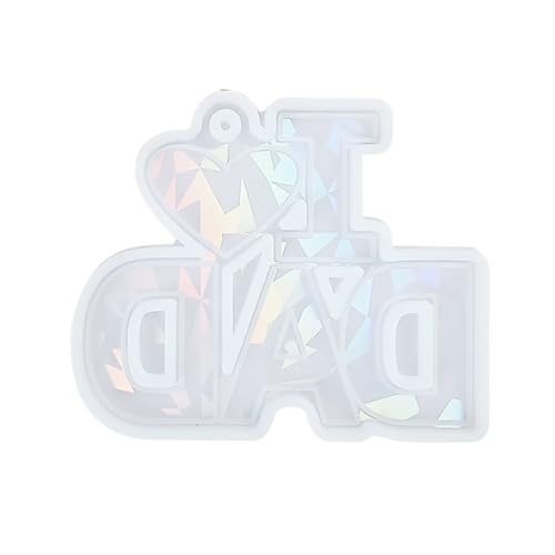 DIYS Heart Ohrring Silikonform Mit Loch Schlüsselbund Halskette Anhänger Charm Epoxy Harzformhänge Ornament DIYS Heart Ohrring Silikonform Mit Loch Schlüsselbund Halskette Anhänger Charm Epoxy Harzformhänge Ornament von SELVFZ