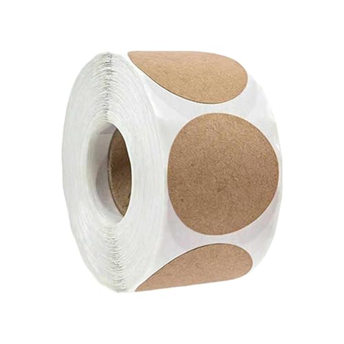 500 Zählrolle Von Brown Round Sachable Sticker Adhäsive Labels Für Geschenk Und Bäckereiverpackung Starker Haftverpackungsaufkleber Small Business Packaging Aufkleber 500 Zählrolle Von Brown Round Sachable Sticker Adhäsive Labels Für Geschenk Und Bäckereiverpackung Starker Haftverpackungsaufkleber Small Business Packaging Aufkleber von SELiLe