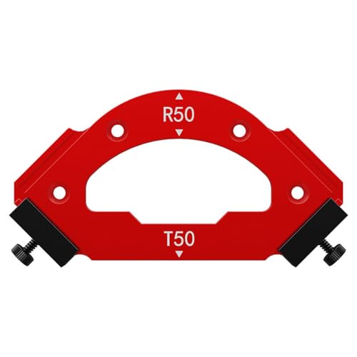 Holzbearbeitungs Rundeckenradius Schablonen Werkzeug Für Schrank Kleiderschrank Ecken Schalter Löcher R20/R30/R35 von SELiLe