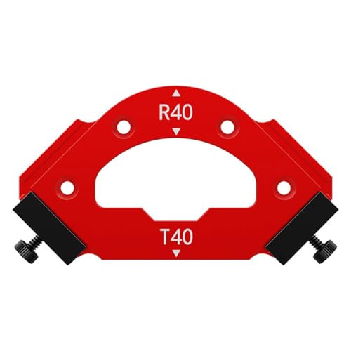 Holzbearbeitungs Rundeckenradius Schablonen Werkzeug Für Schrank Kleiderschrank Ecken Schalter Löcher R20/R30/R35 von SELiLe