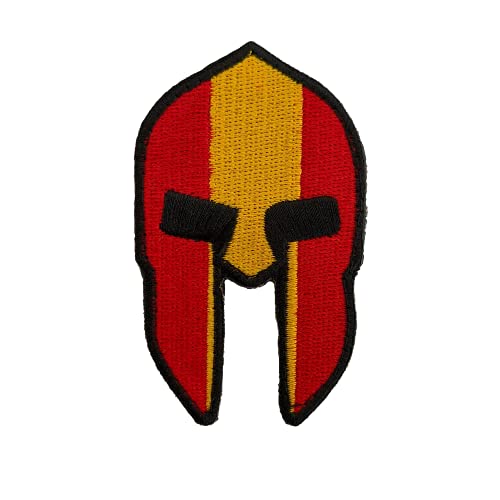 Spartan Helm Patch Spanien Flagge von SERMILITAR