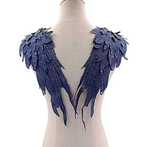 SERVEL 2 Teile/Satz Stickerei Engel Flügel Applikation Nähen Blume Kragen Patch Für Hochzeit Party Kleid Braut Kleid Kleidung DIY Handwerk SERVEL 2 Teile/Satz Stickerei Engel Flügel Applikation Nähen Blume Kragen Patch Für Hochzeit Party Kleid Braut Kleid Kleidung DIY Handwerk von SERVEL