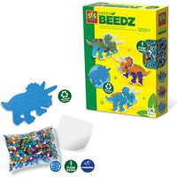 SES Creative® Bügelperlen Set GREEN BEEDZ Triceratops mehrfarbig von SES Creative®